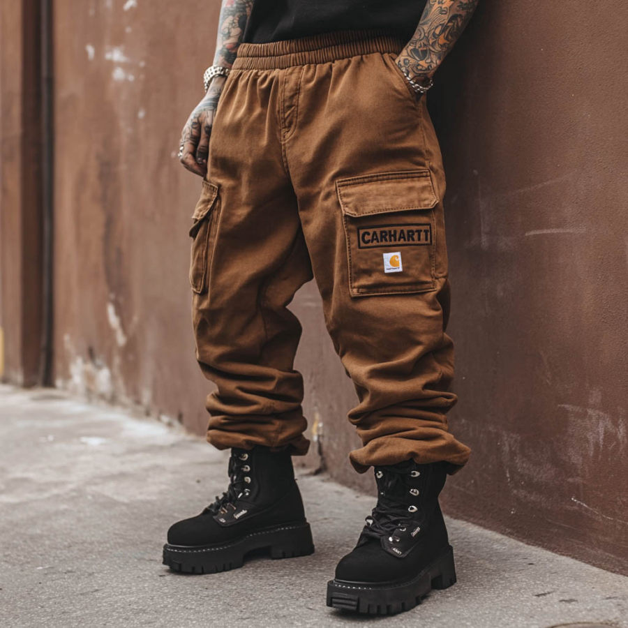 

Men's Vintage Multi-Pocket Loose Cargo Pants