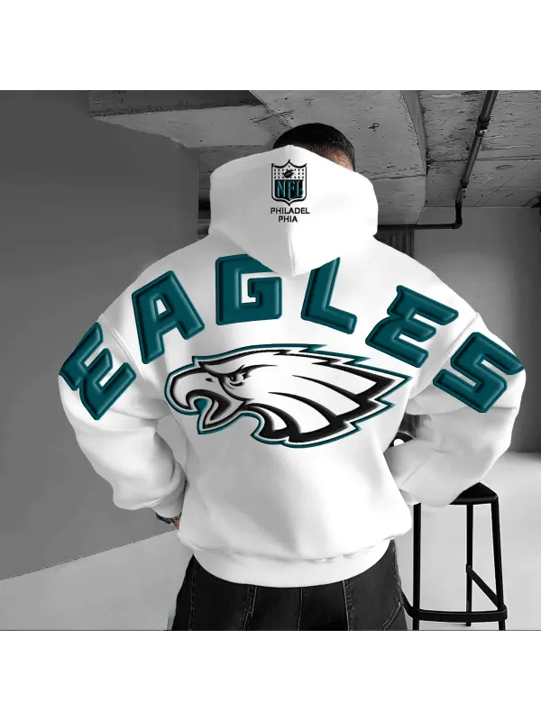 Unisex American Football Casual Hoodie - Aptkoi.com 