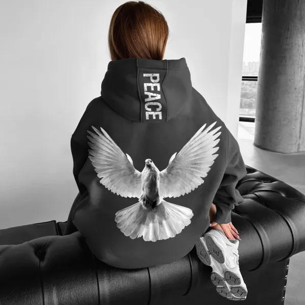 Oversized Peace Hoodie - Trisunshine.com 