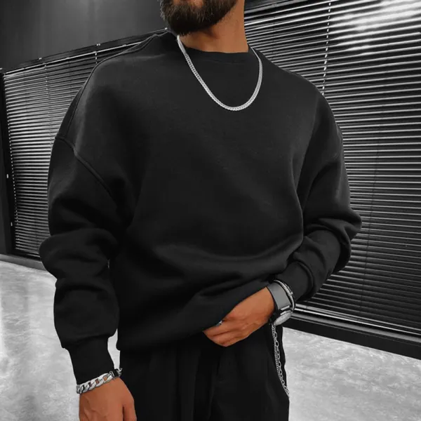 Old School Basic Oversize Sweatshirt - Trisunshine.com 
