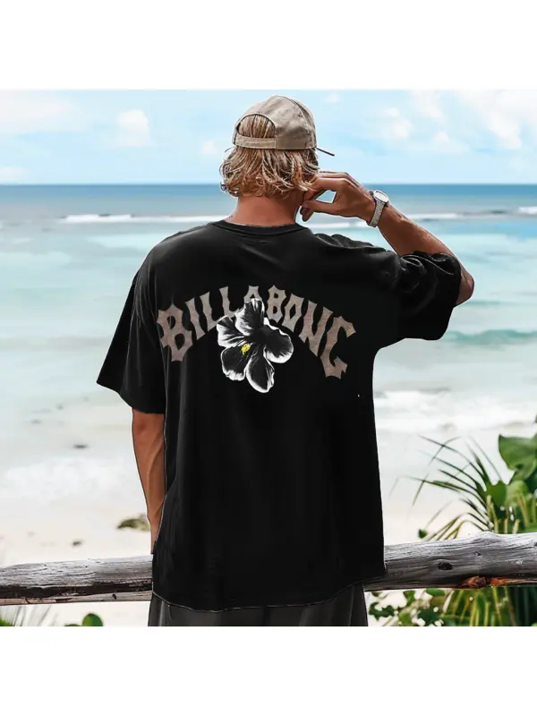 Unisex 80s Surf Graphic Surf Tee - Shopyiyistories.com 