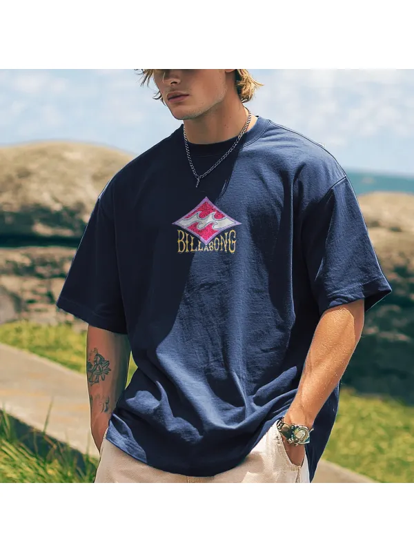 Unisex Oversized 80s Surf Casual Tee - Shopyiyistories.com 