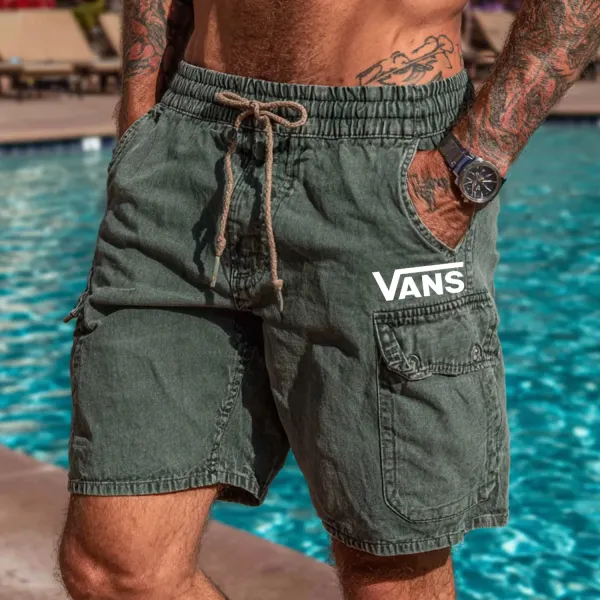 Men's Outdoor Loose Printed Shorts - Ootdyouth.com 