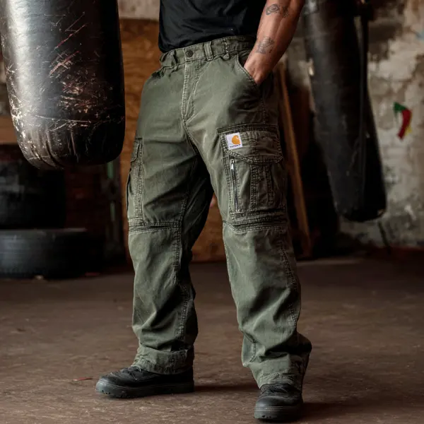 Cargo Pants With Utility Pockets For Everyday Wear - Wayrates.com 