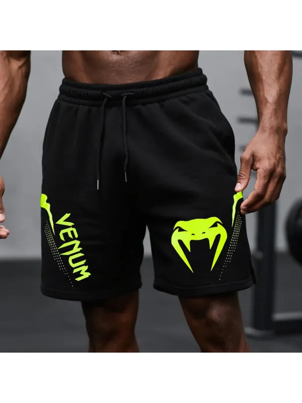 Fitness Sports Sweatpants Shorts T Ultimate Fighter Printed Shorts - Aptkoi.com 
