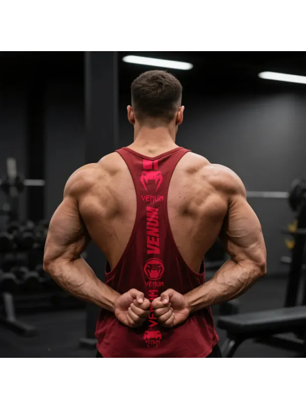 Large Size Loose Comfortable Breathable Vest Top Fitness Sports Extreme Fighting Vest - Aptkoi.com 