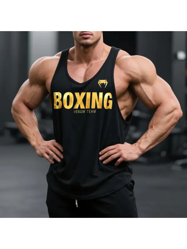 Large Size Loose Comfortable Breathable Vest Top Fitness Sports Extreme Fighting Vest - Aptkoi.com 