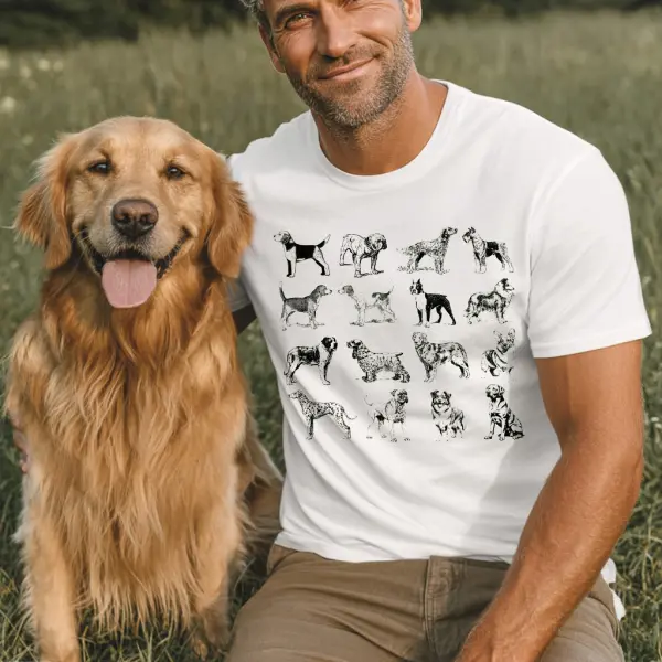 Dog Breed Graphic T-shirt - Trissla.com 