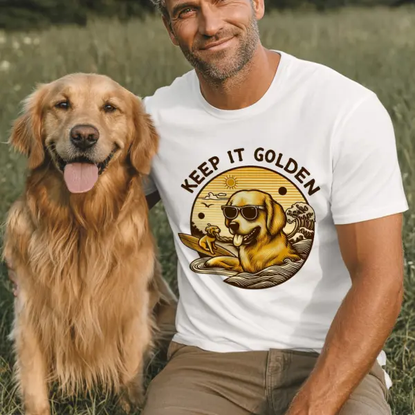 Keep It Golden Graphic T-Shirt - Trissla.com 