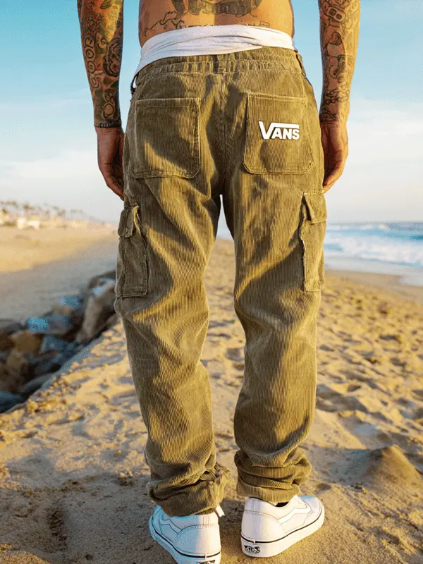 Cargo Pants With Adjustable Waist And Multiple Pockets For Casual Wear - Pragmaace.com 
