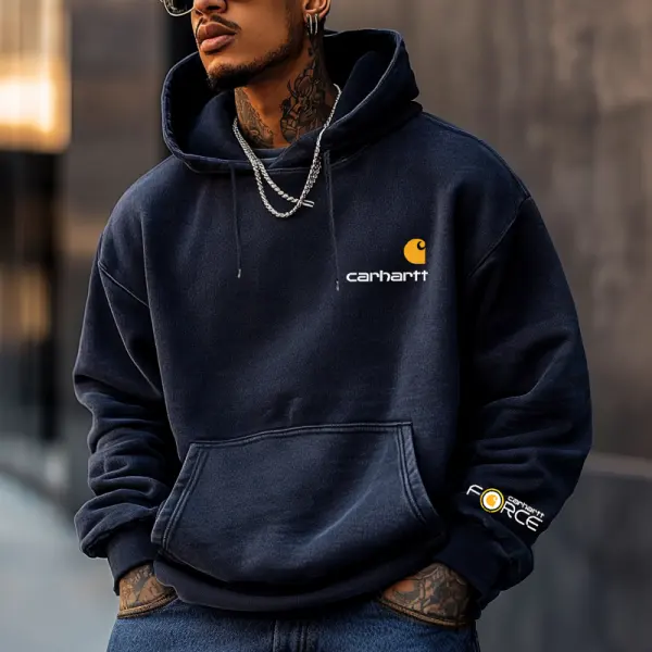 Men's Casual Stylish Letter Graphic Print Hoodie For Perfect For Casual And Urban Looks - Wayrates.com 