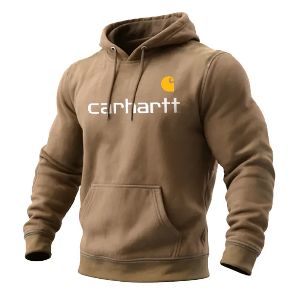 Hooded Sweatshirt With Iconic Logo Design For Everyday Wear - Wayrates.com 
