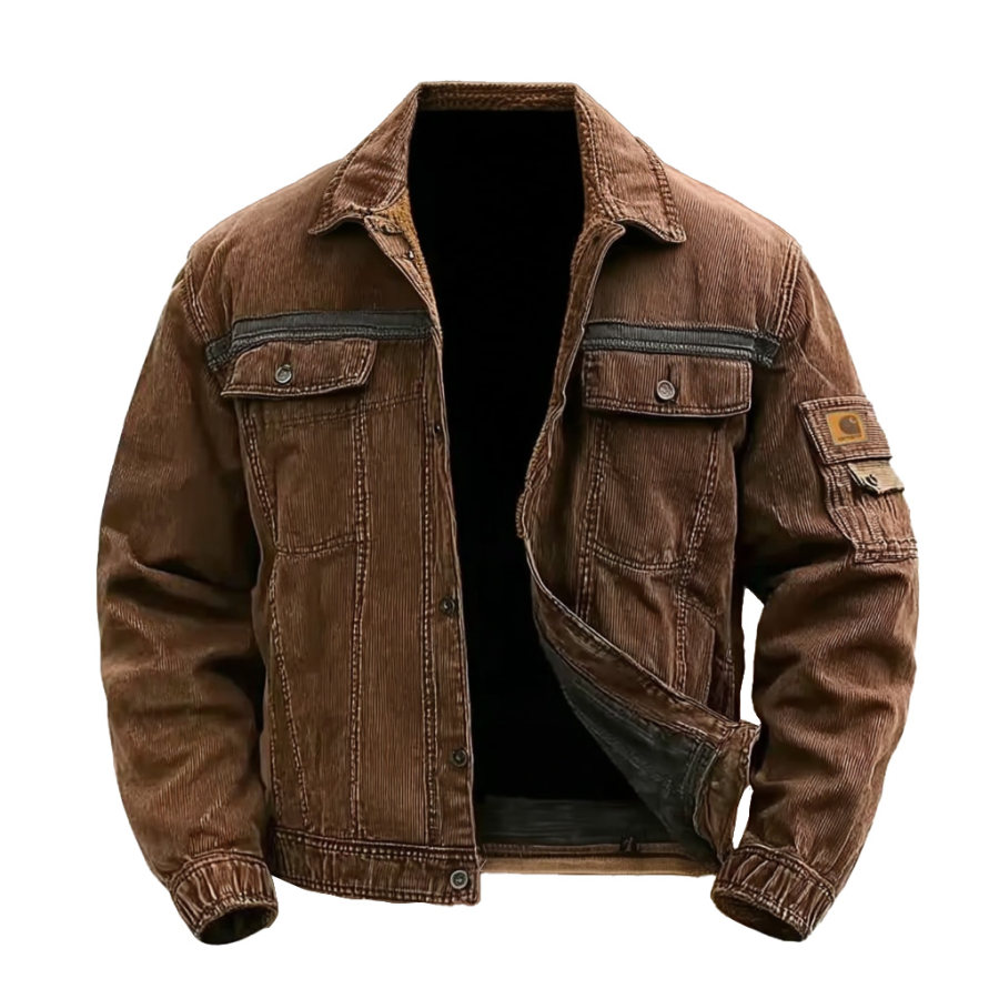 Stylish Corduroy Jacket For Men