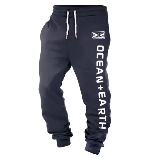 Stylish Jogger Pants With Bold Logo Design For Everyday Wear - Wayrates.com 