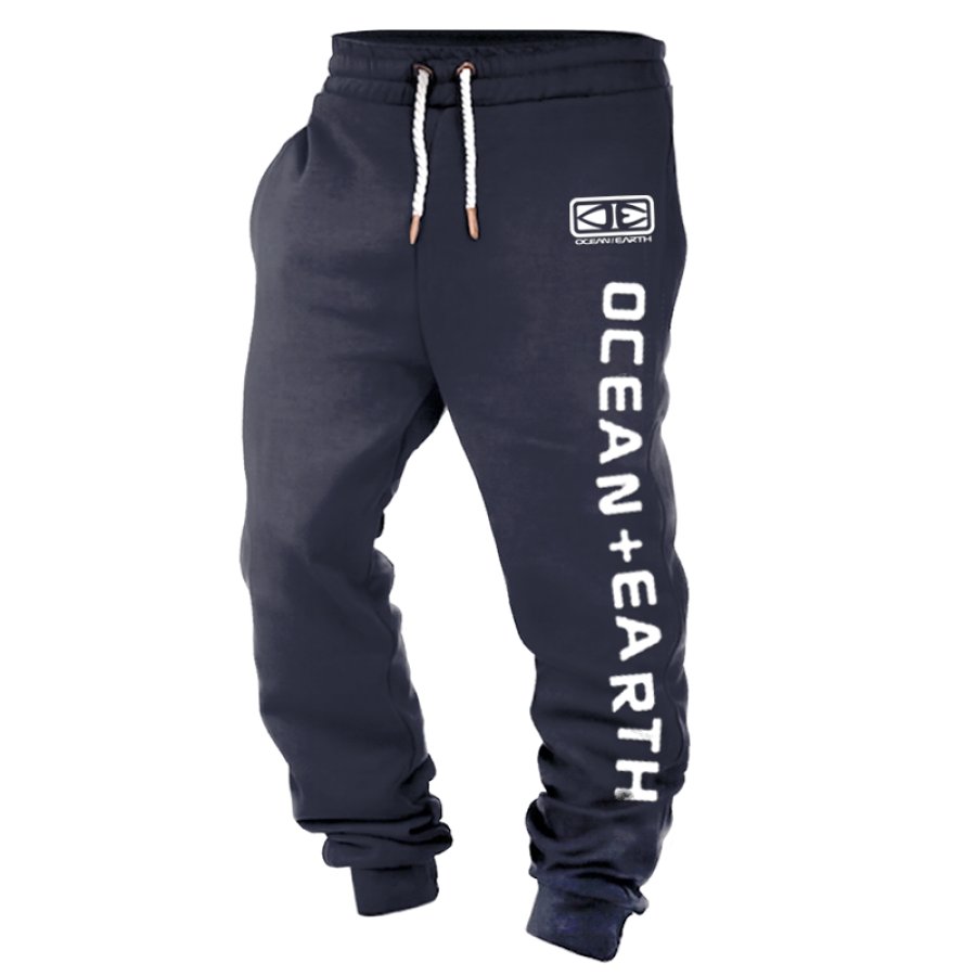 

Stylish Jogger Pants With Bold Logo Design For Everyday Wear