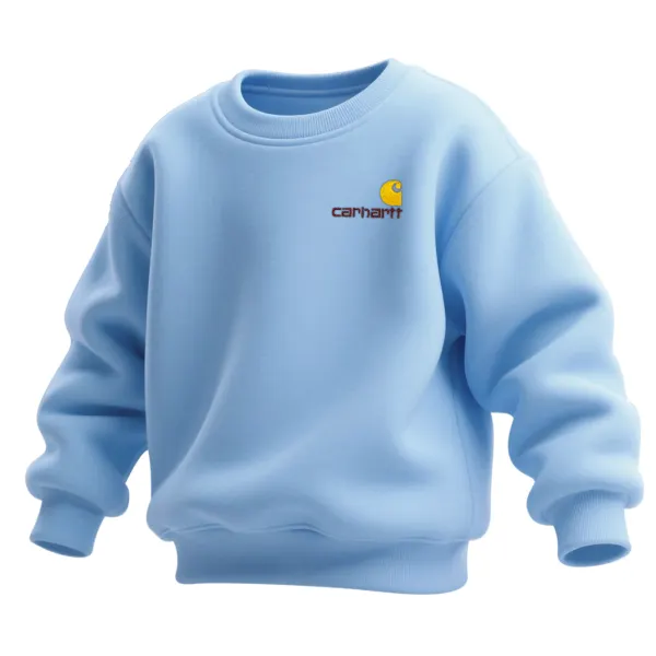 Children's Casual Fashionable And Comfortable Crew Neck Sweatshirt - Wayrates.com 