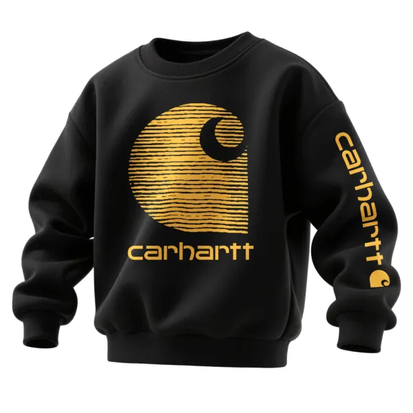Children's Casual Fashionable And Comfortable Crew Neck Sweatshirt - Wayrates.com 