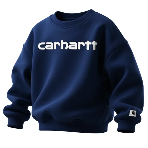 Children's Casual Fashionable And Comfortable Crew Neck Sweatshirt - Wayrates.com 