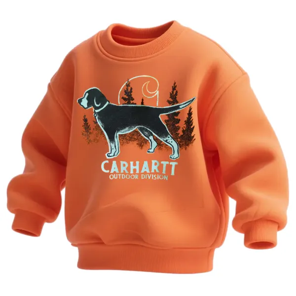 Children's Casual Fashionable And Comfortable Crew Neck Sweatshirt - Wayrates.com 