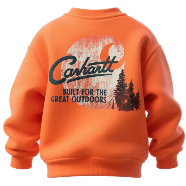 Children's Casual Fashionable And Comfortable Crew Neck Sweatshirt - Wayrates.com 