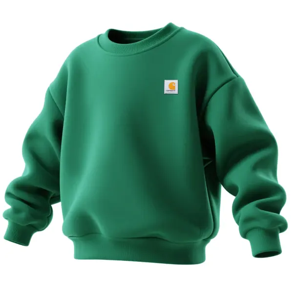 Children's Casual Fashionable And Comfortable Crew Neck Sweatshirt - Wayrates.com 