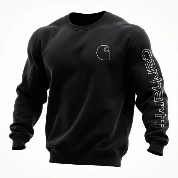 Carhartt Loose Casual Crew Neck Sweatshirt - Wayrates.chimpone.com 