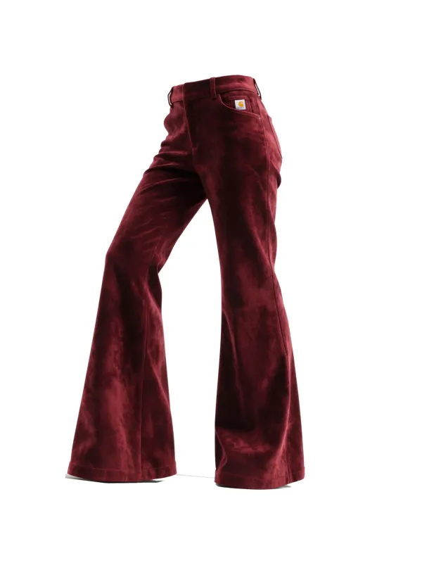 Retro Western Style Women's Suede Flared Wide-Leg Pants - Hoplady.chimpone.com 