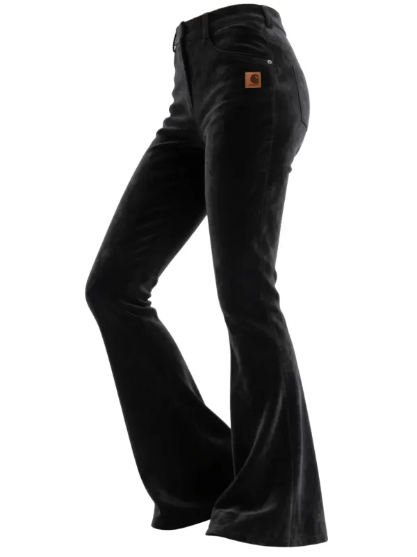 Retro Western Style Women's Suede Flared Wide-Leg Pants - Wantbright.com 