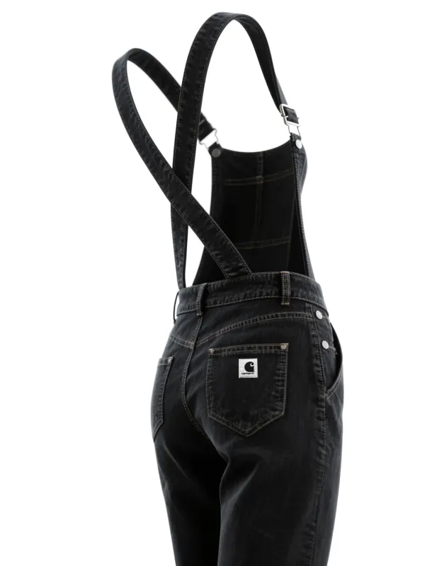 Vintage Women's Denim Overalls Jumpsuit - Simplyion.com 