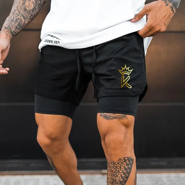 Men's King Shorts Performance Shorts - Yesunshine.com 