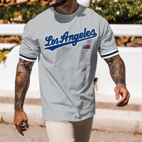 Men's Casual Printed Design T-shirt - Yesunshine.com 