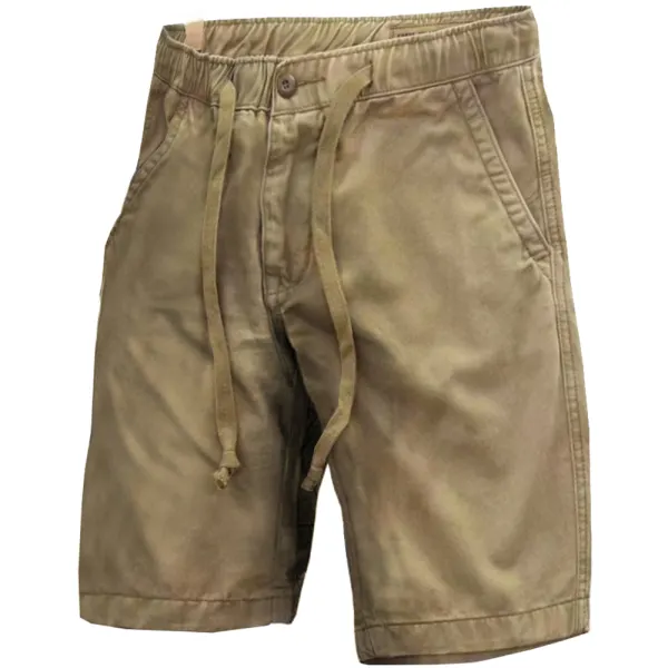 Men's Outdoor Tactical Stretch Waist Casual Shorts - Yesunshine.com 
