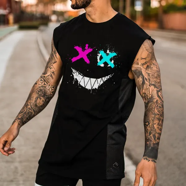 Men's Fashion Print Casual Tank Top - Yesunshine.com 
