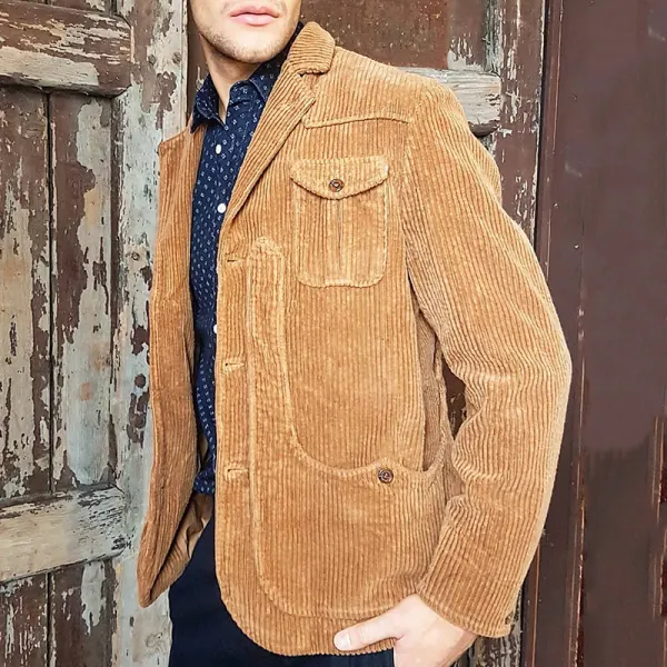 Retro Casual Men's Jacket - Yesunshine.com 