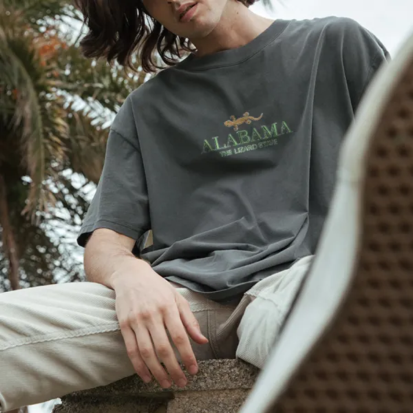 Outdoor Alphabet Animal Print T-shirt - Yesunshine.com 