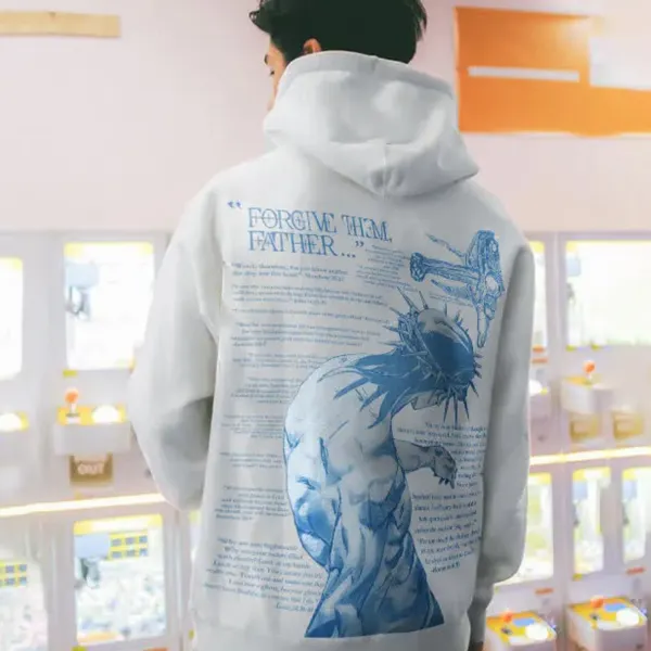 Forgive Them,Father Bible Verses Print Hoodie - Yesunshine.com 