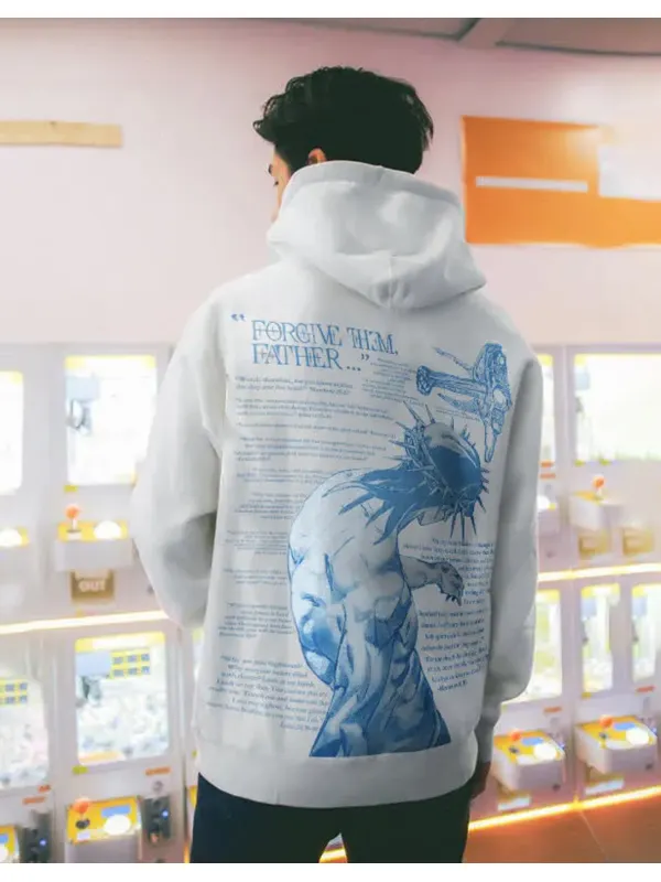 Forgive Them,Father Bible Verses Print Hoodie - Aptkoi.com 