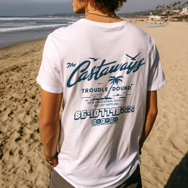 Beach-Inspired Graphic T-Shirt For Summer Adventures - Yesunshine.com 