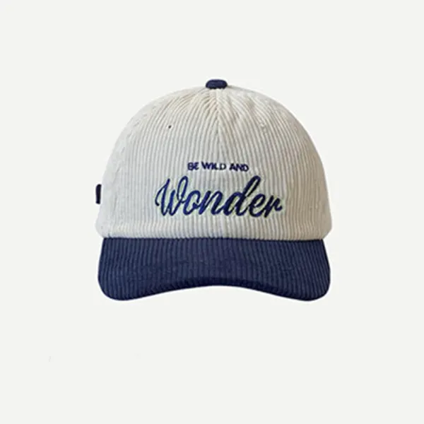 Retro Corduroy Baseball Cap - Yesunshine.com 