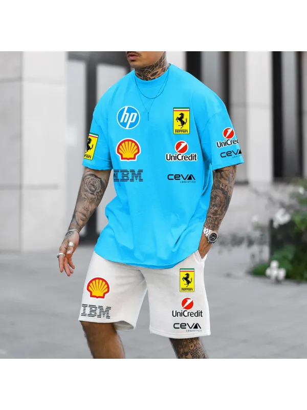 Men's Racing Design Contrast Suit - Wearmw.chimpone.com 
