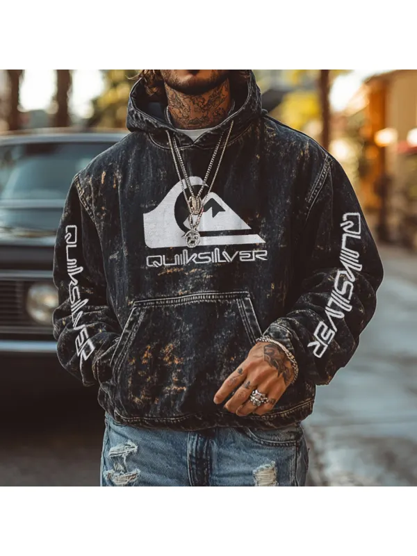 Vacation Vintage Lettering Hoodie - Anrider.com 