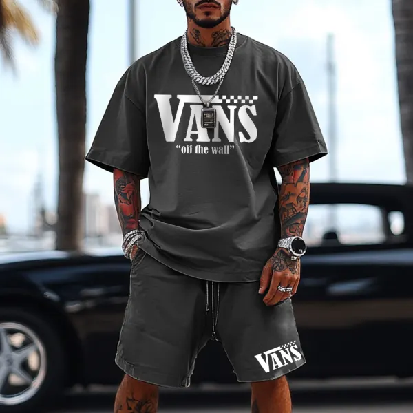 Outdoor Brand Print Oversized Set - Zivinfo.com 