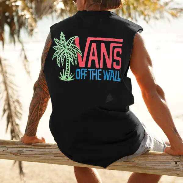 Vintage Vacation Casual Vest - Spiretime.com 