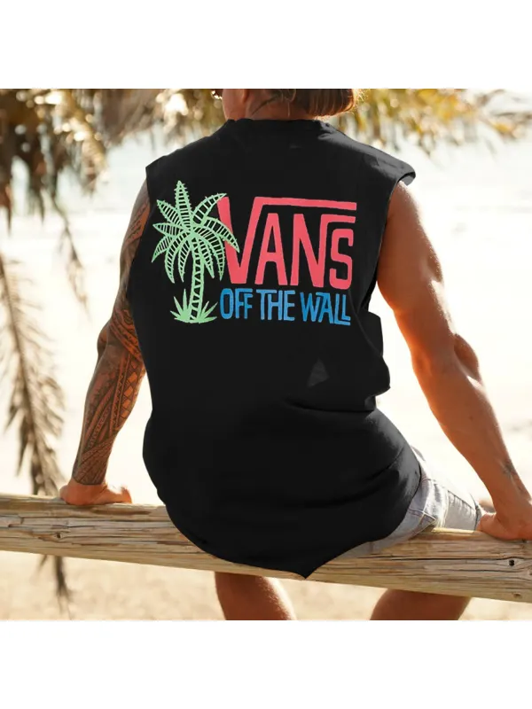 Vintage Vacation Casual Vest - Localziv.com 