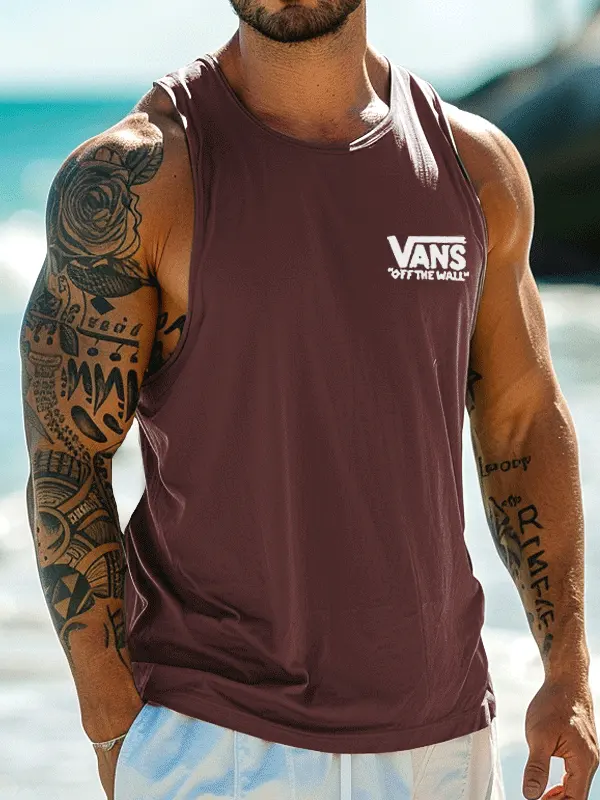 Stylish Sleeveless Tank Top For Summer Beach Adventures - Wantbright.com 