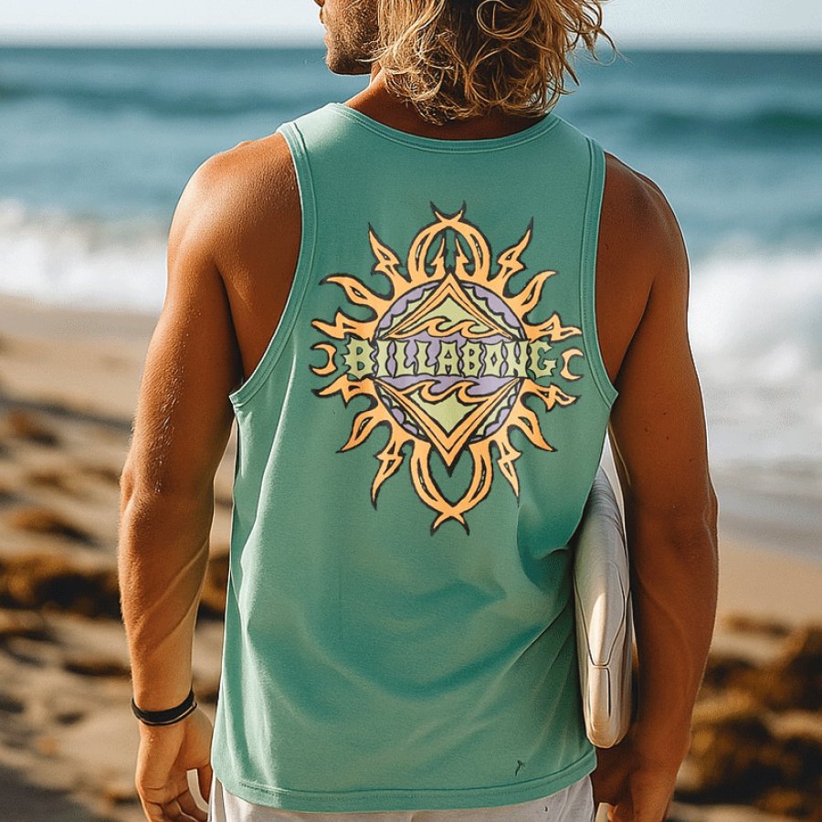 

Stylish Graphic Tank Top For Beach And Summer Activities