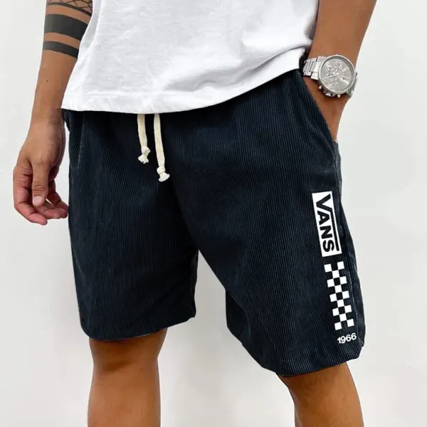 Vintage Casual Shorts Corduroy Surf Shorts Beach Shorts - Ootdyouth.com 