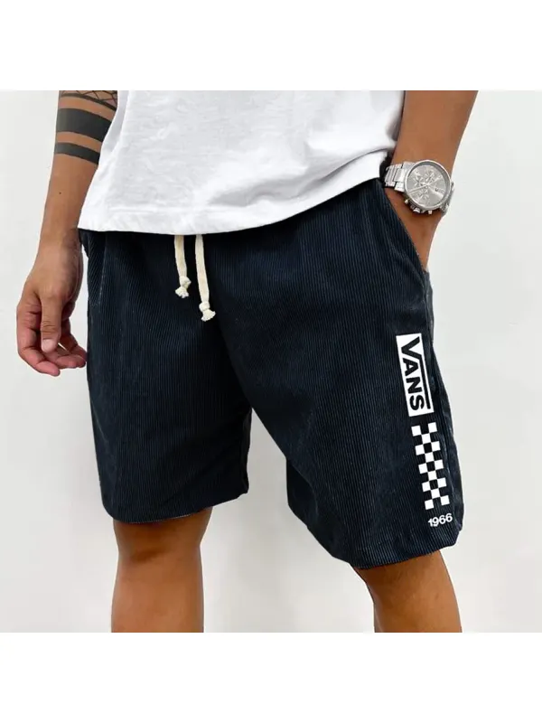 Vintage Casual Shorts Corduroy Surf Shorts Beach Shorts - Anrider.com 