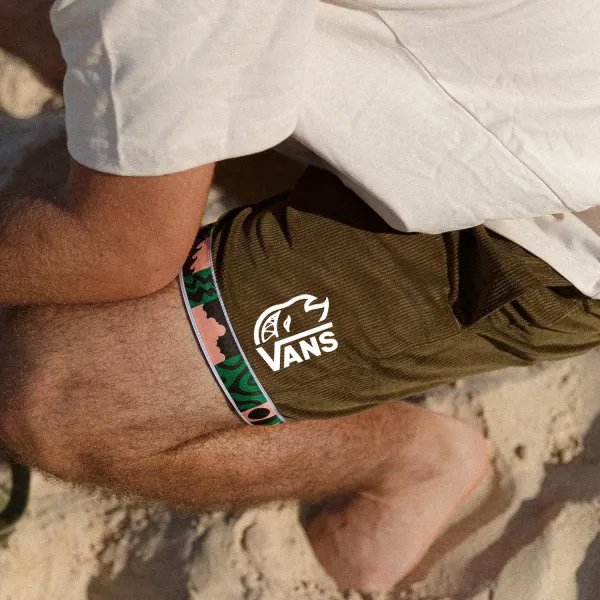 Vintage Casual Shorts Corduroy Surf Shorts Beach Shorts - Ootdyouth.com 