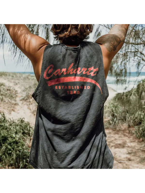 Retro Print Vest - Anrider.com 